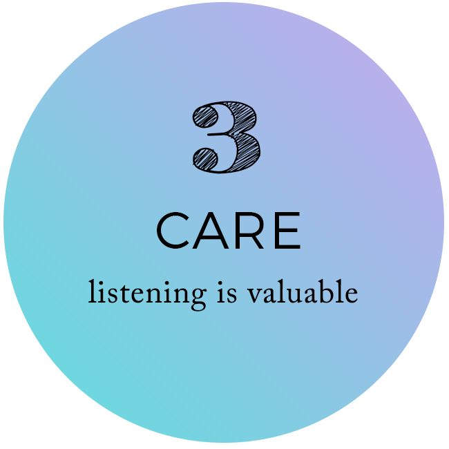 Care - Listening is Valuable